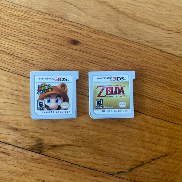 TWO Nintendo 3DS Games - Mario & Zelda - Picture 1 of 4